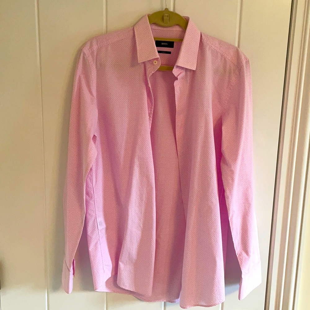 Hugo boss button down shirt